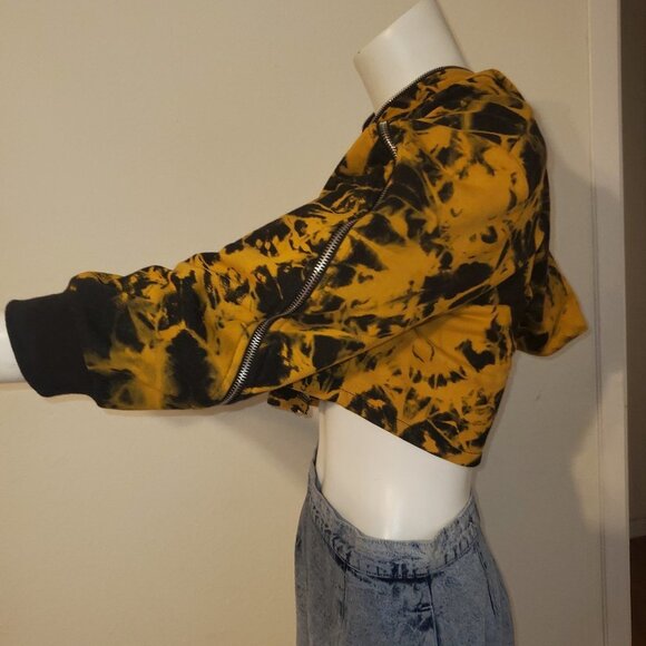 Fashion Nova Tie Dye Cropped Sweater || EUC || Large - Picture 6 of 14